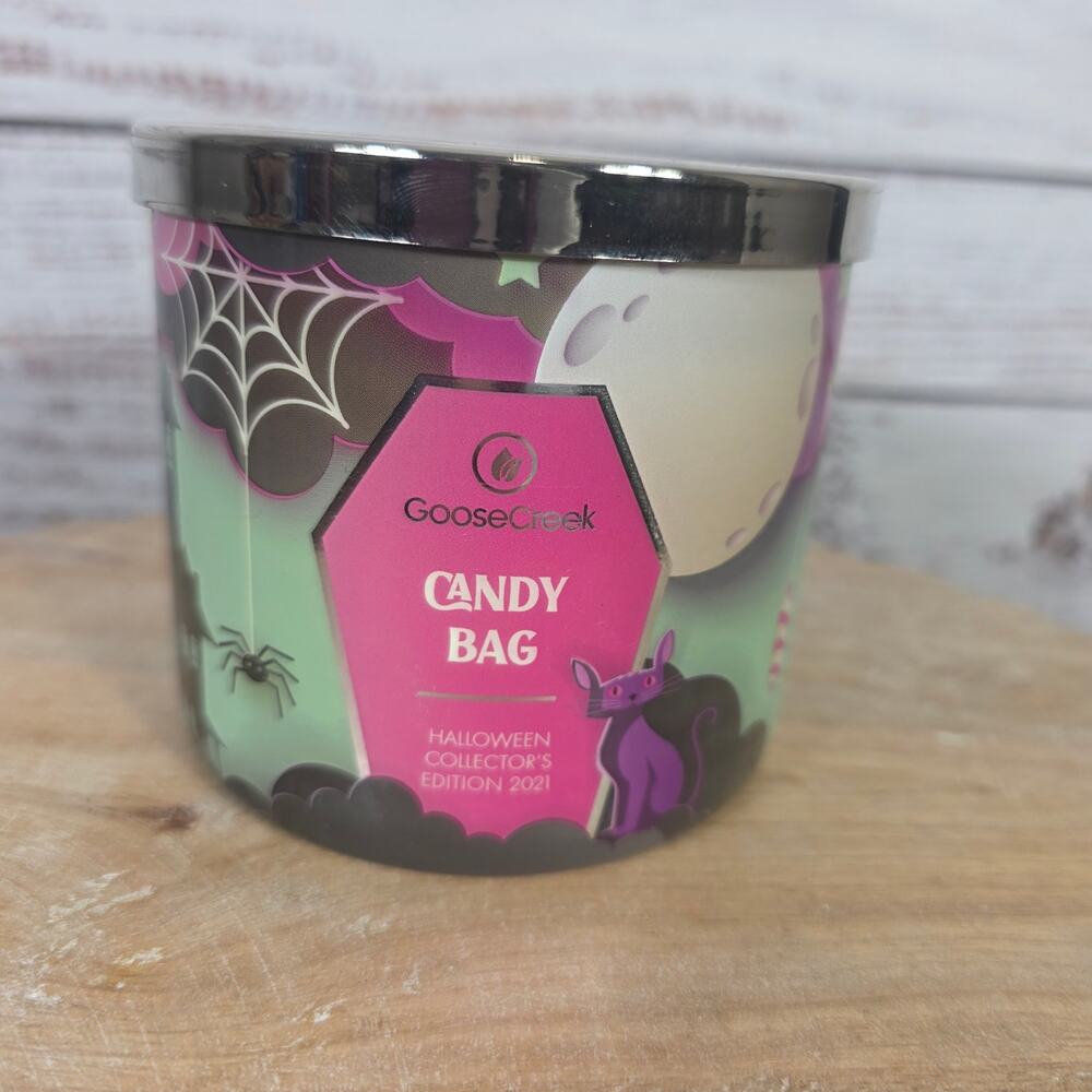Goose Creek Candy Corn 3-Wick Candle